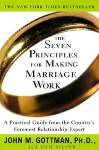 marriage counselling book recommendation: "7 Principles for Making Marriage Work"